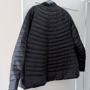 Athleta Goose Down Puffer Jacket | Size 2X | Black